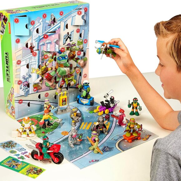 NWT Advent Teenage Mutant Ninja Turtles TMNT Holiday Countdown - Picture 2 of 8